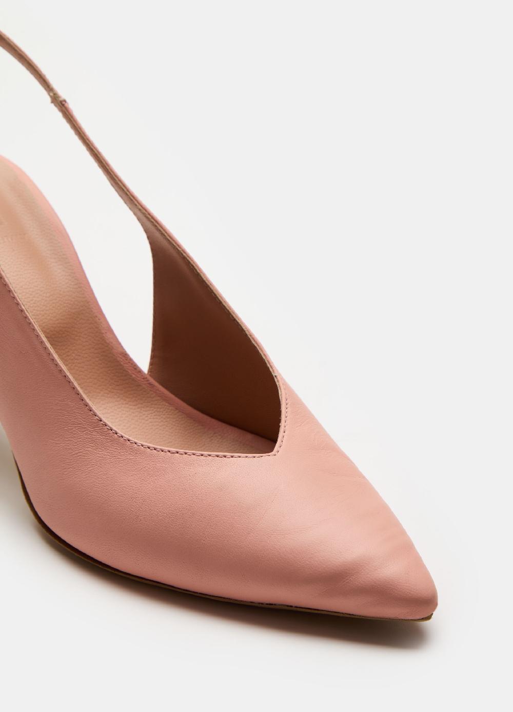 Stefanel Slingback a punta in pelle 50% di sconto con spedizione gratuita