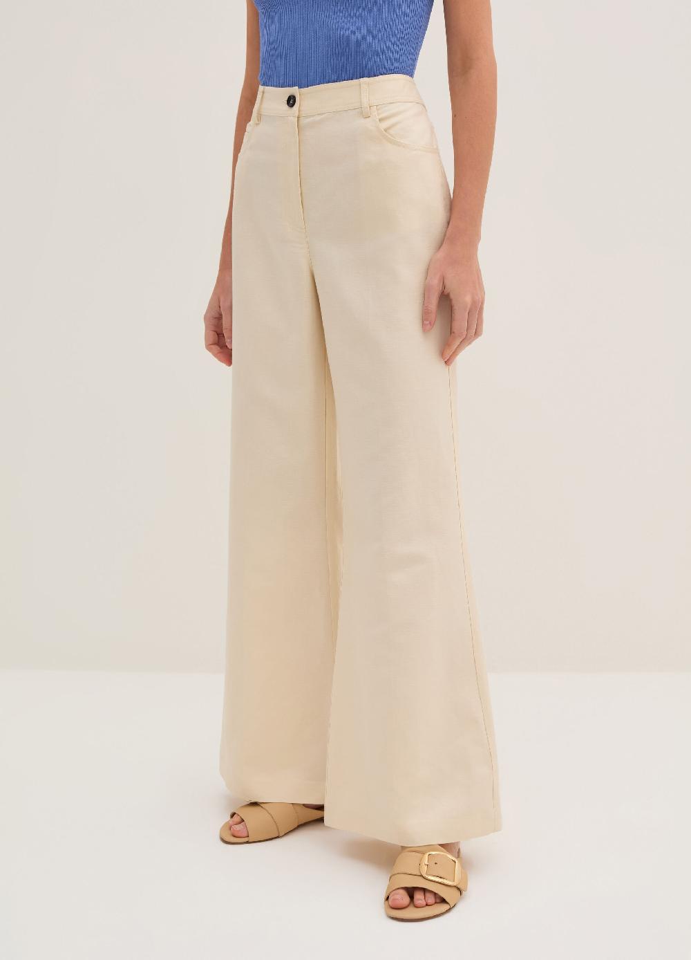Stefanel Pantalone flare fit a vita alta 2025