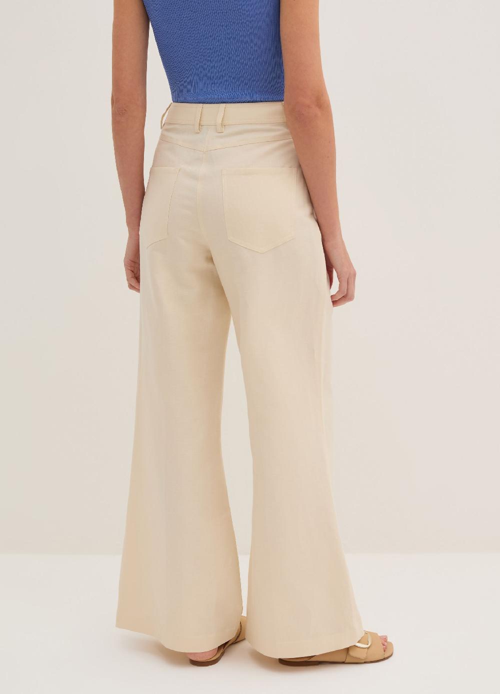 Stefanel Pantalone flare fit a vita alta 2025