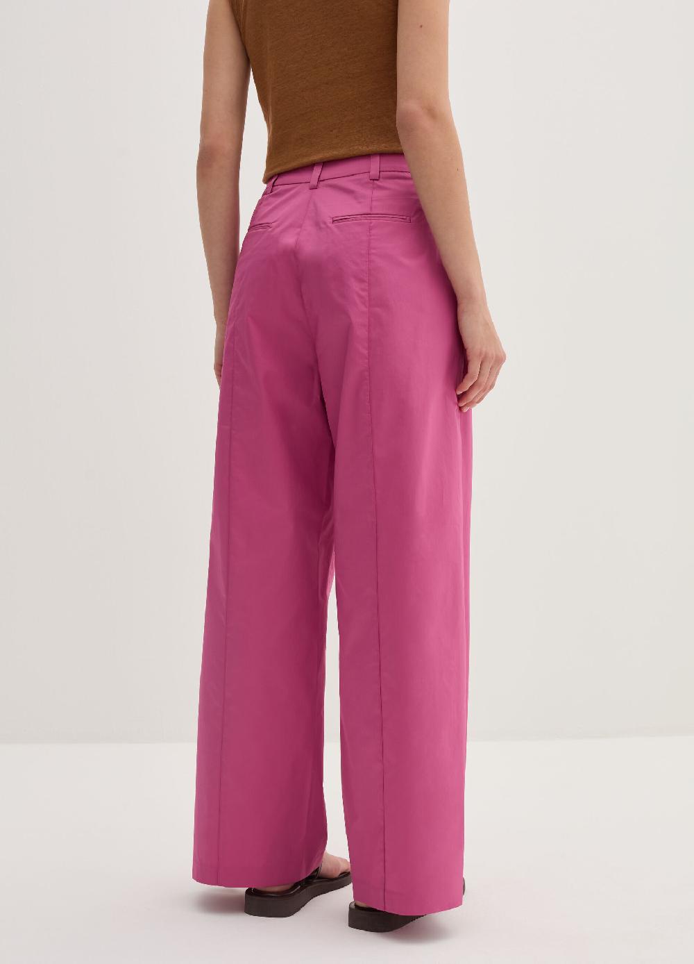 Stefanel Pantalone straight fit a vita alta In Linea