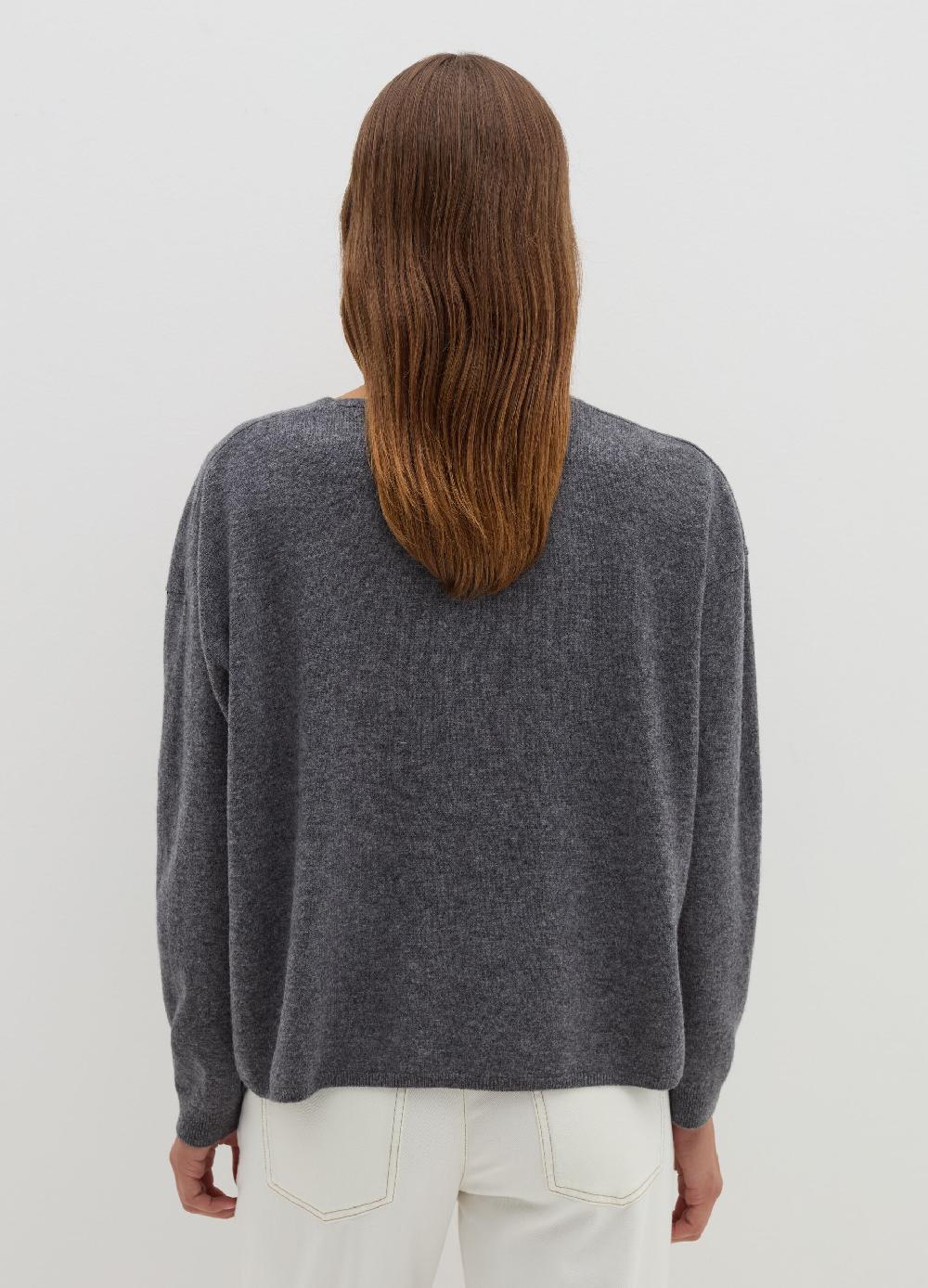 Stefanel Pullover in lana e cashmere con scollo a V Qualità Garantita