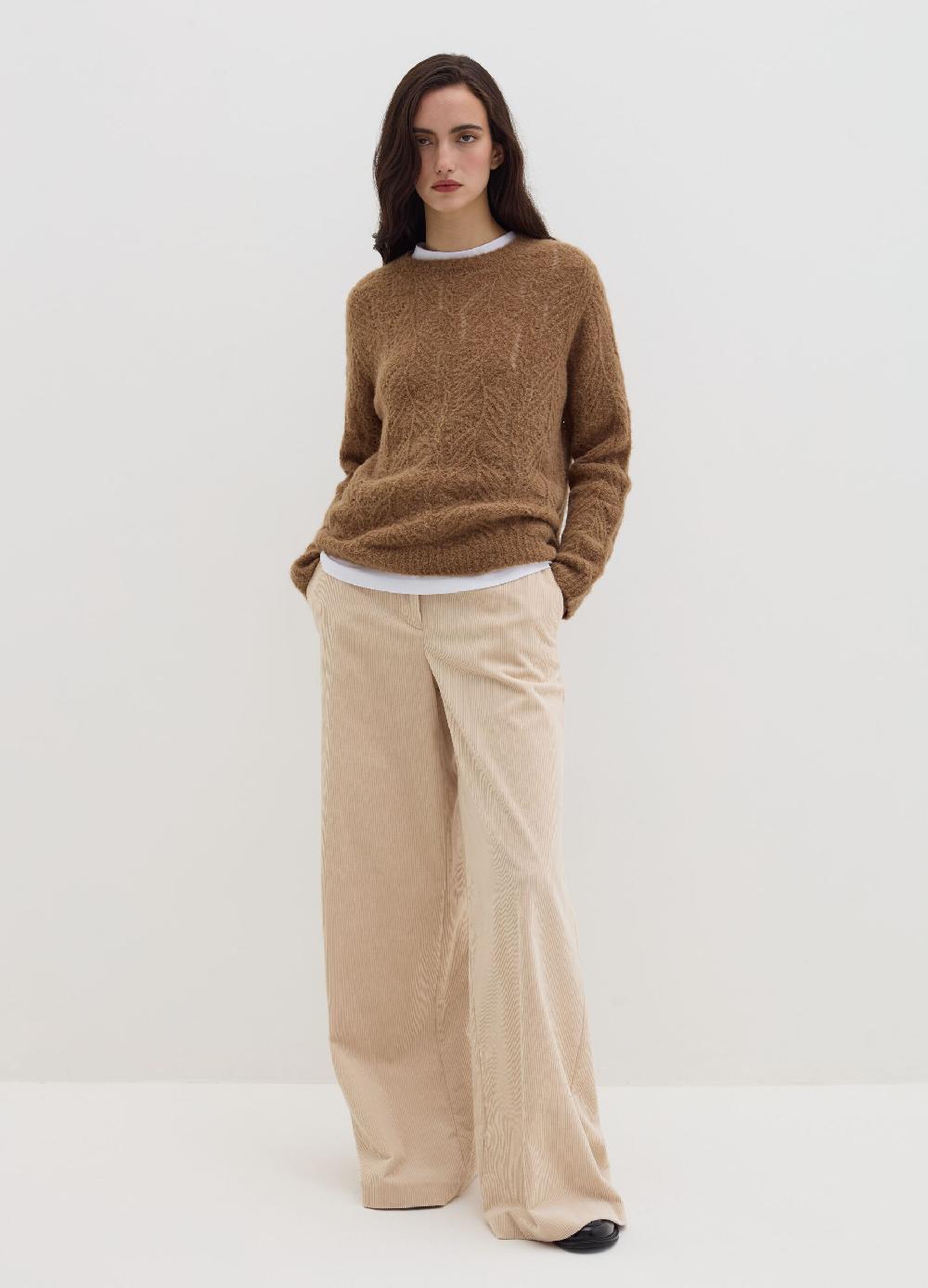 Stefanel Pullover con motivo traforato Affare Del Giorno