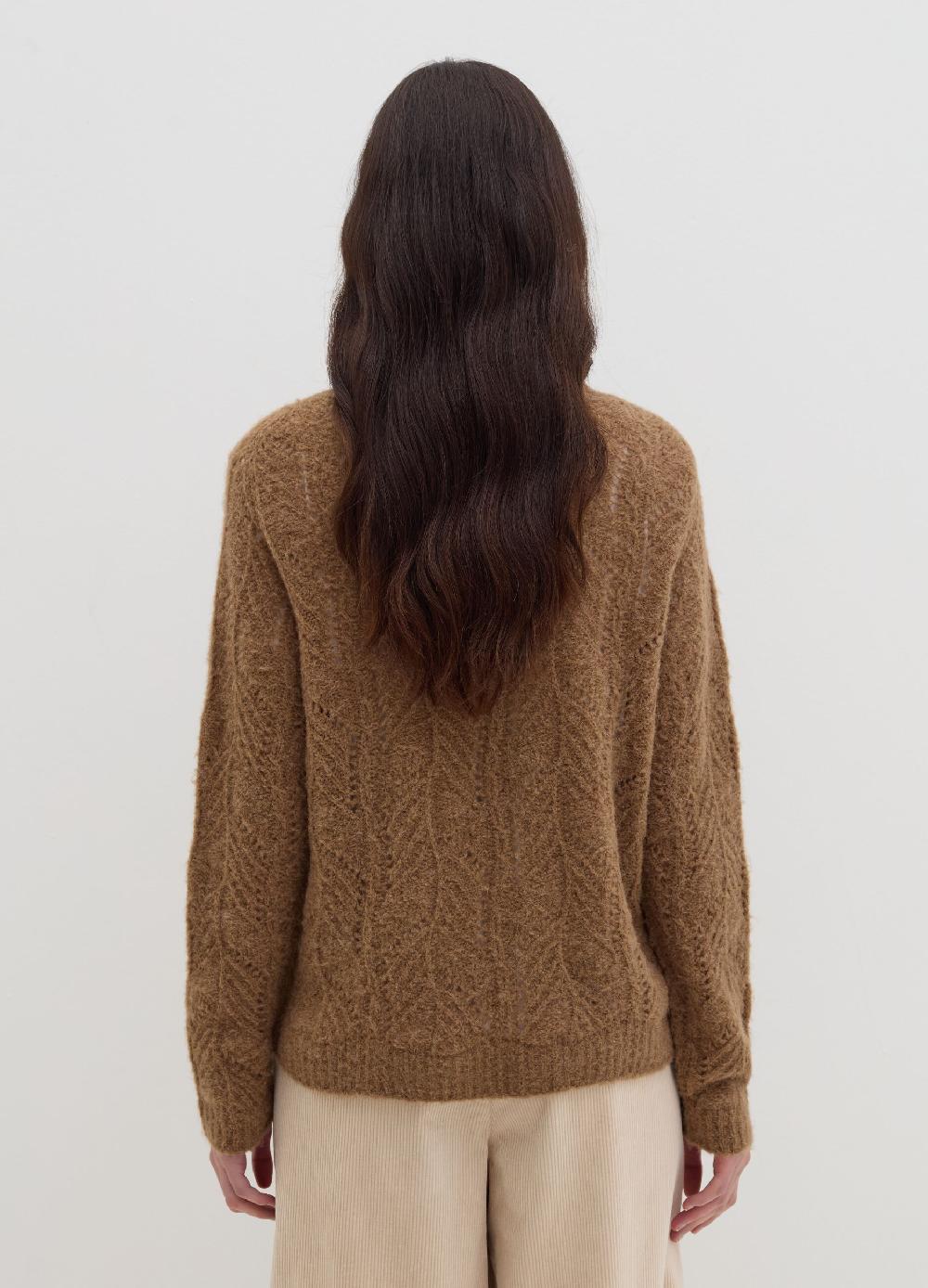 Stefanel Pullover con motivo traforato Affare Del Giorno