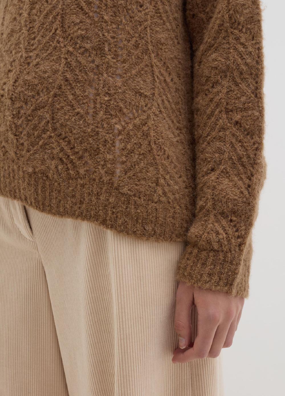Stefanel Pullover con motivo traforato Affare Del Giorno