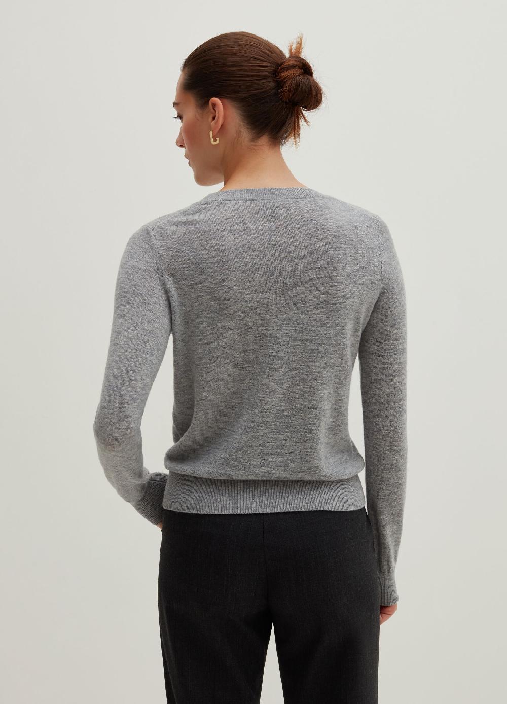 Stefanel Pullover girocollo in lana Outlet