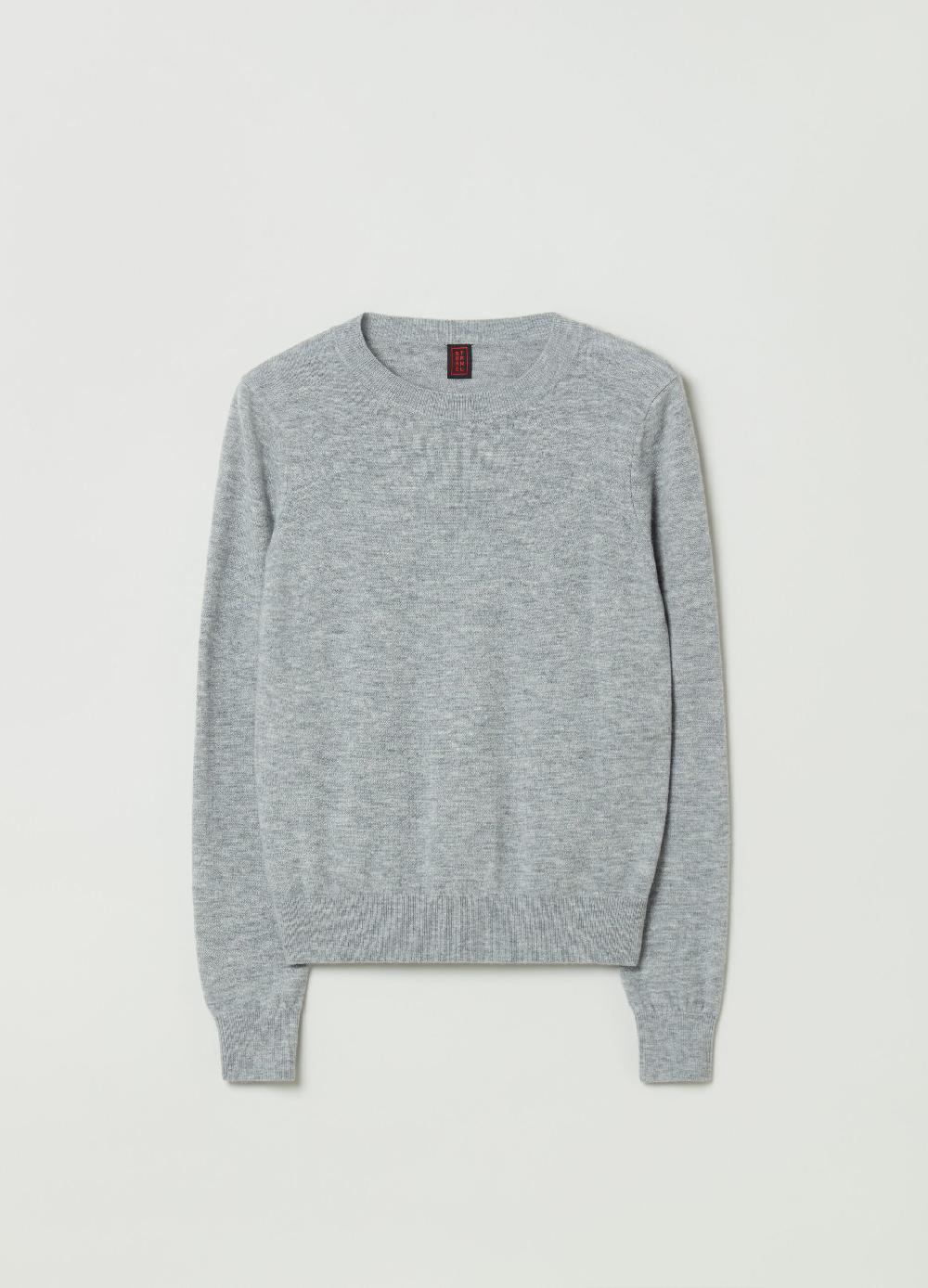 Stefanel Pullover girocollo in lana Outlet