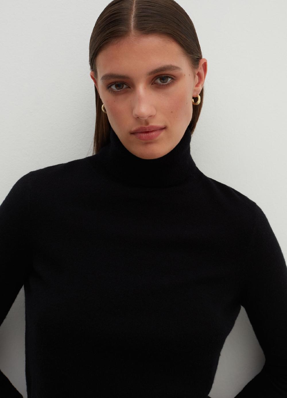 Stefanel Pullover in lana a collo alto In Vendita
