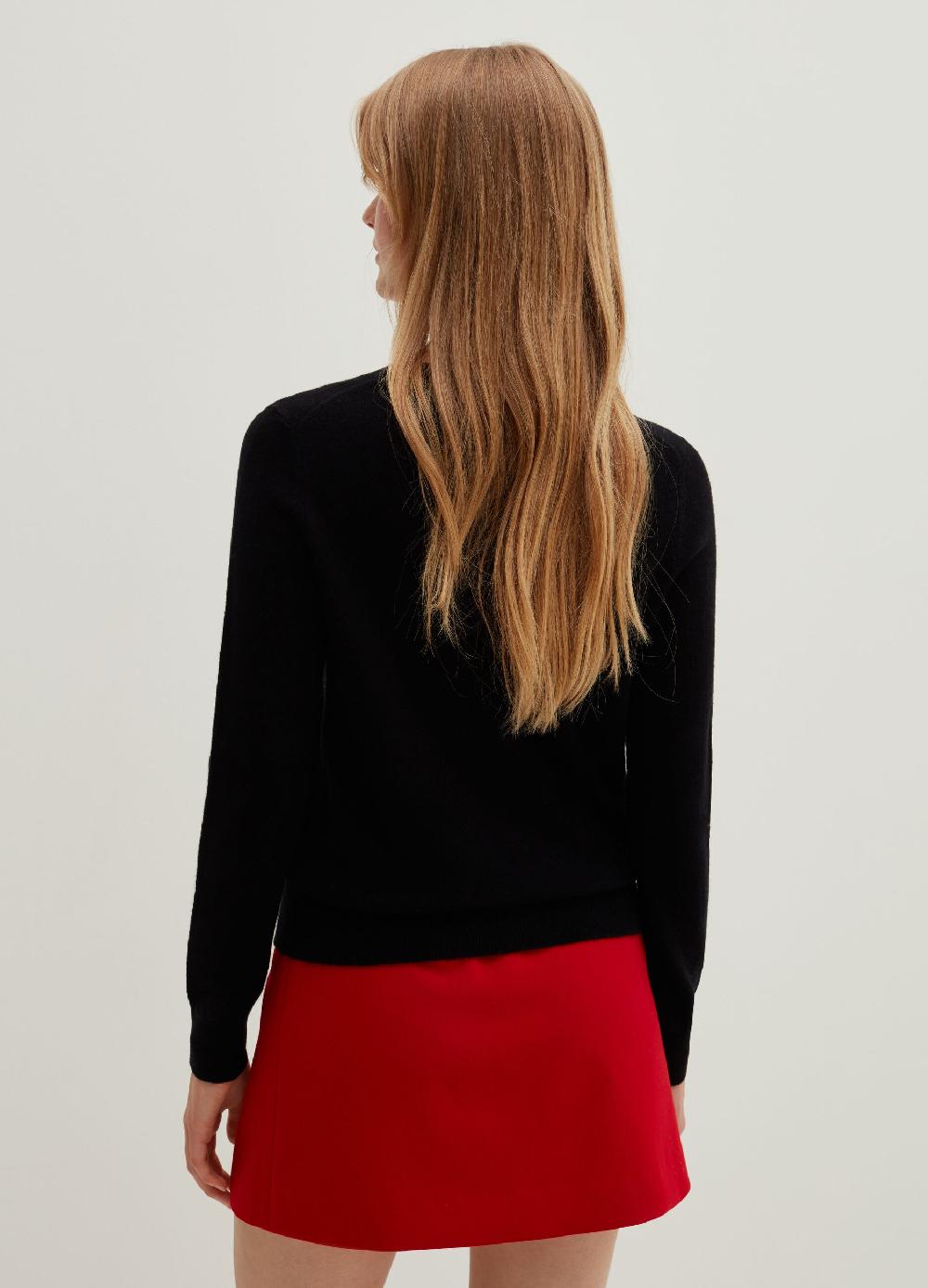 Stefanel Pullover girocollo in lana Offerte