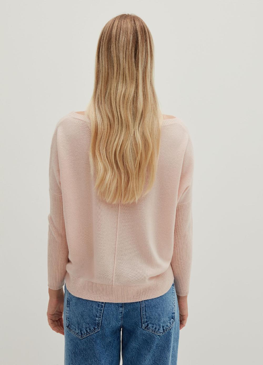 Stefanel Pullover in cashmere scollo a barca Vendita Economica