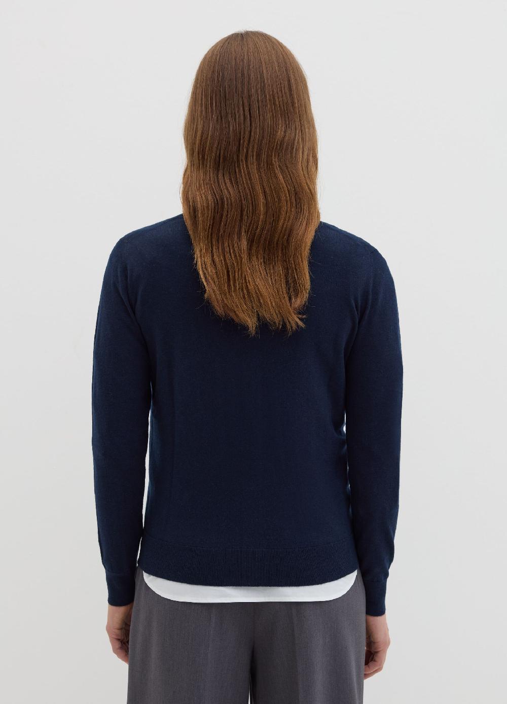 Stefanel Cardigan in lana e seta con scollo a V Sconto di tempo limitato