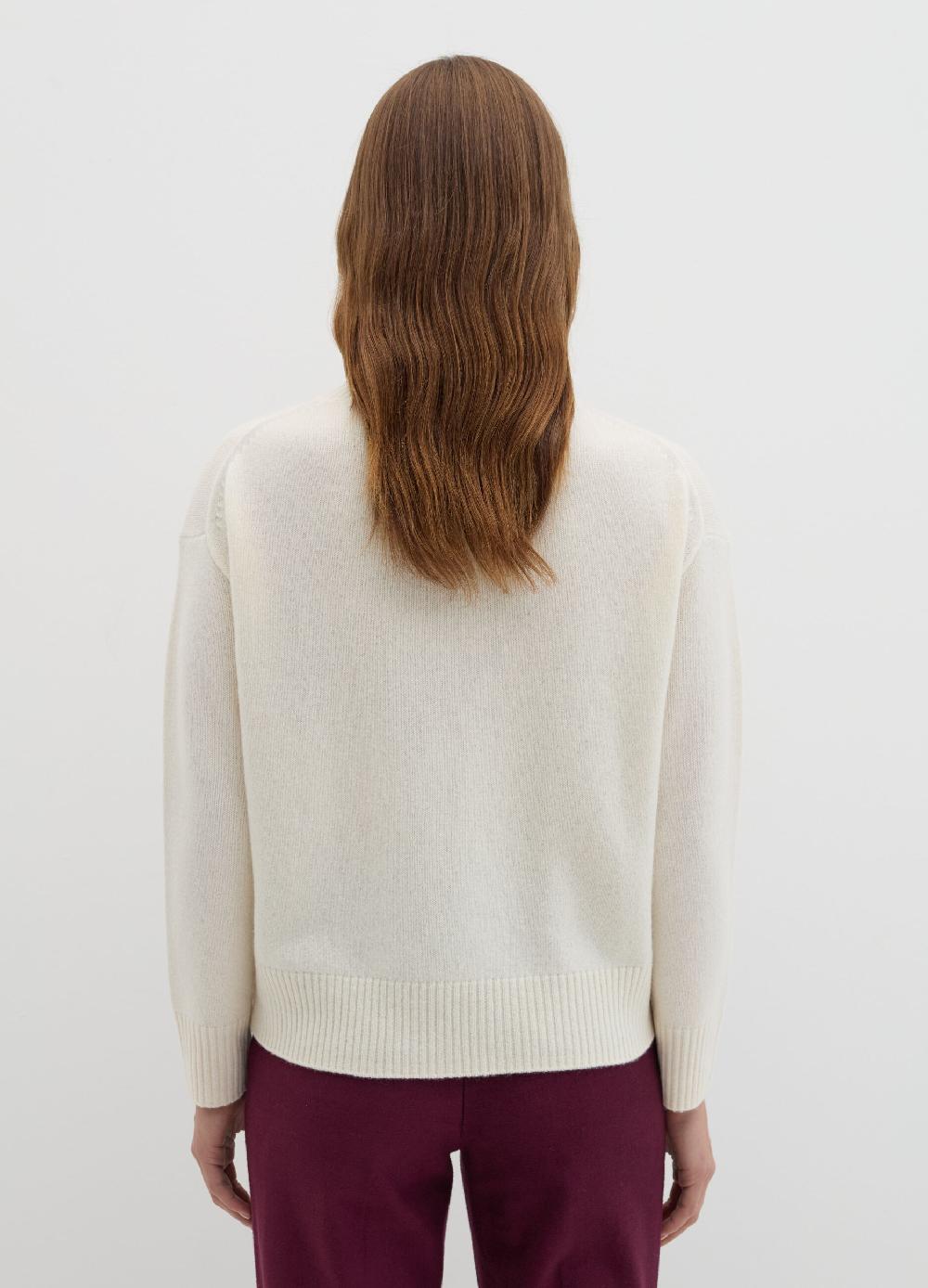 Stefanel Pullover mock neck in lana cardata Flash Sale