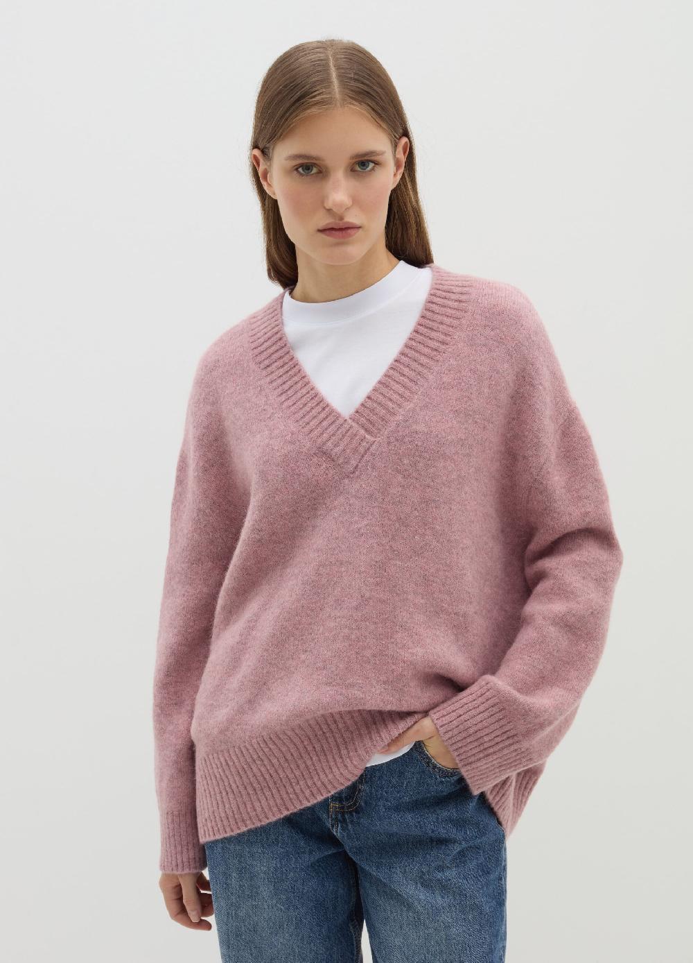 Stefanel Pullover oversize con scollo a V Offerta natalizia