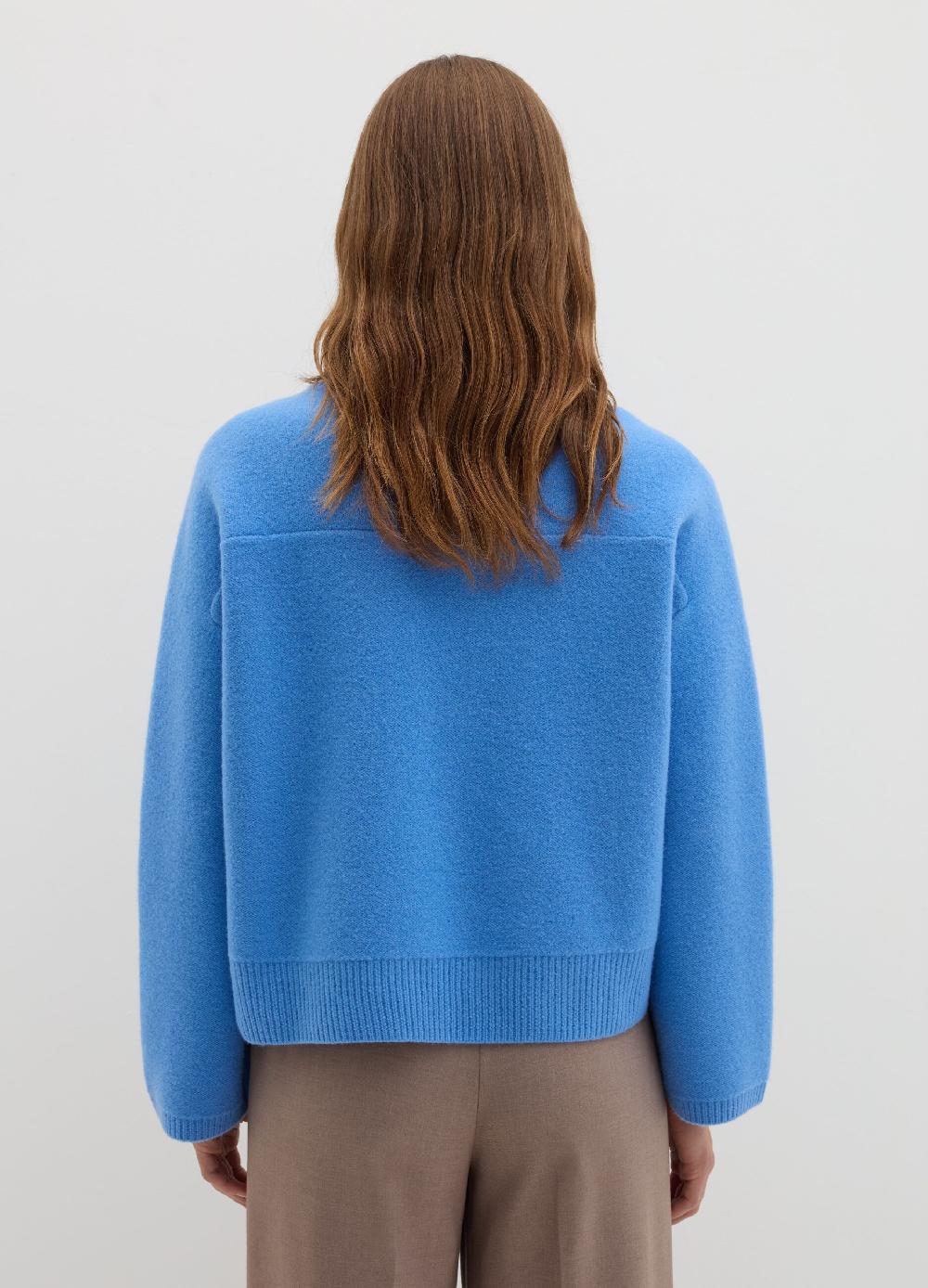 Stefanel Pullover in lana cotta con scollo a V Offerta Anniversario