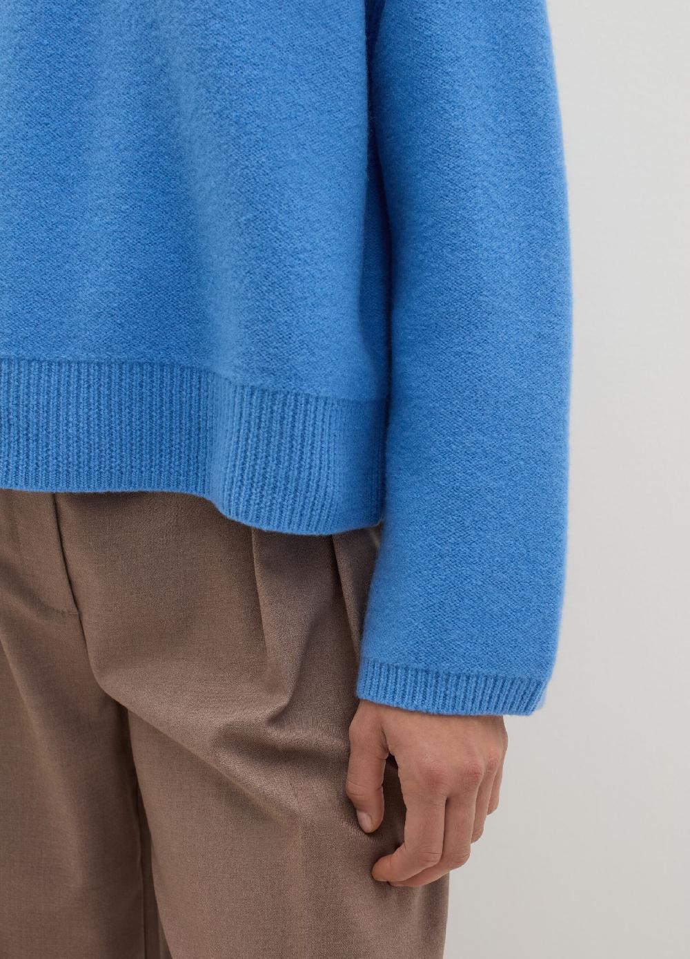 Stefanel Pullover in lana cotta con scollo a V Offerta Anniversario