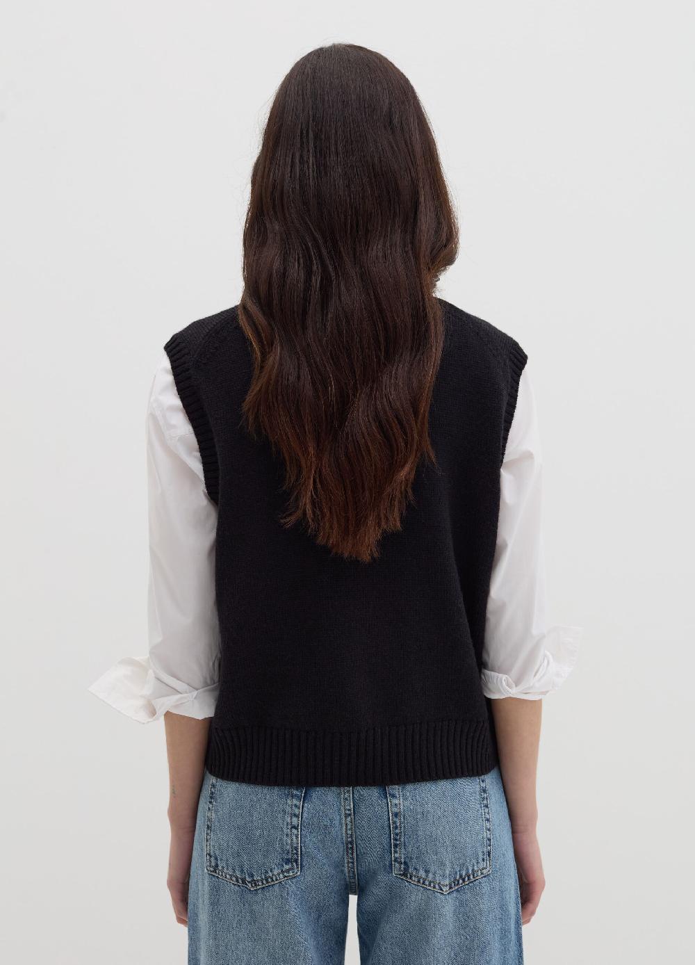 Stefanel Gilet chiuso con disegno jacquard Offerta migliore