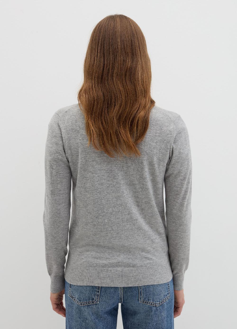 Stefanel Cardigan in lana e seta con scollo a V Online Outlet