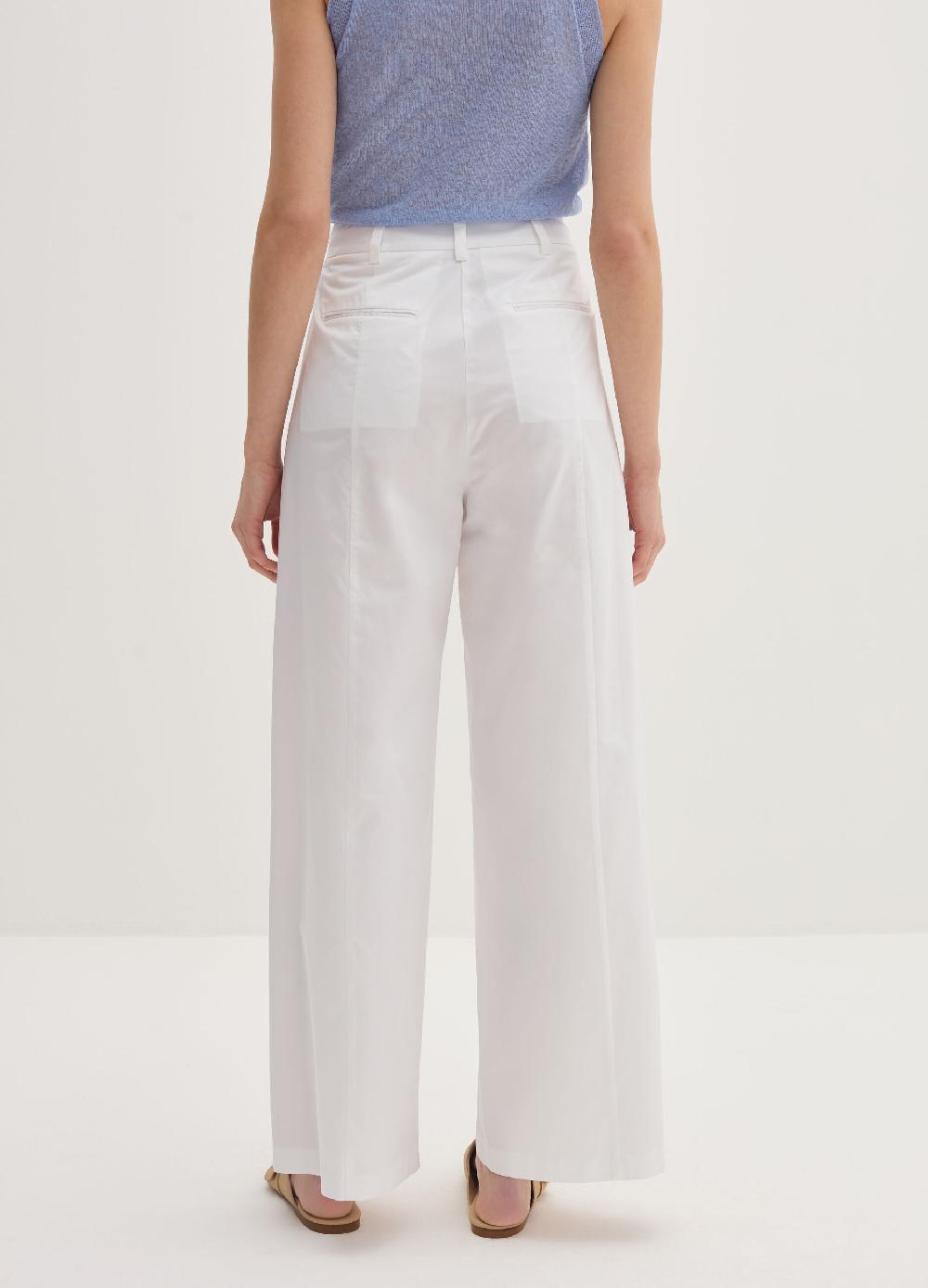 Stefanel Pantalone straight fit a vita alta Offerta temporanea
