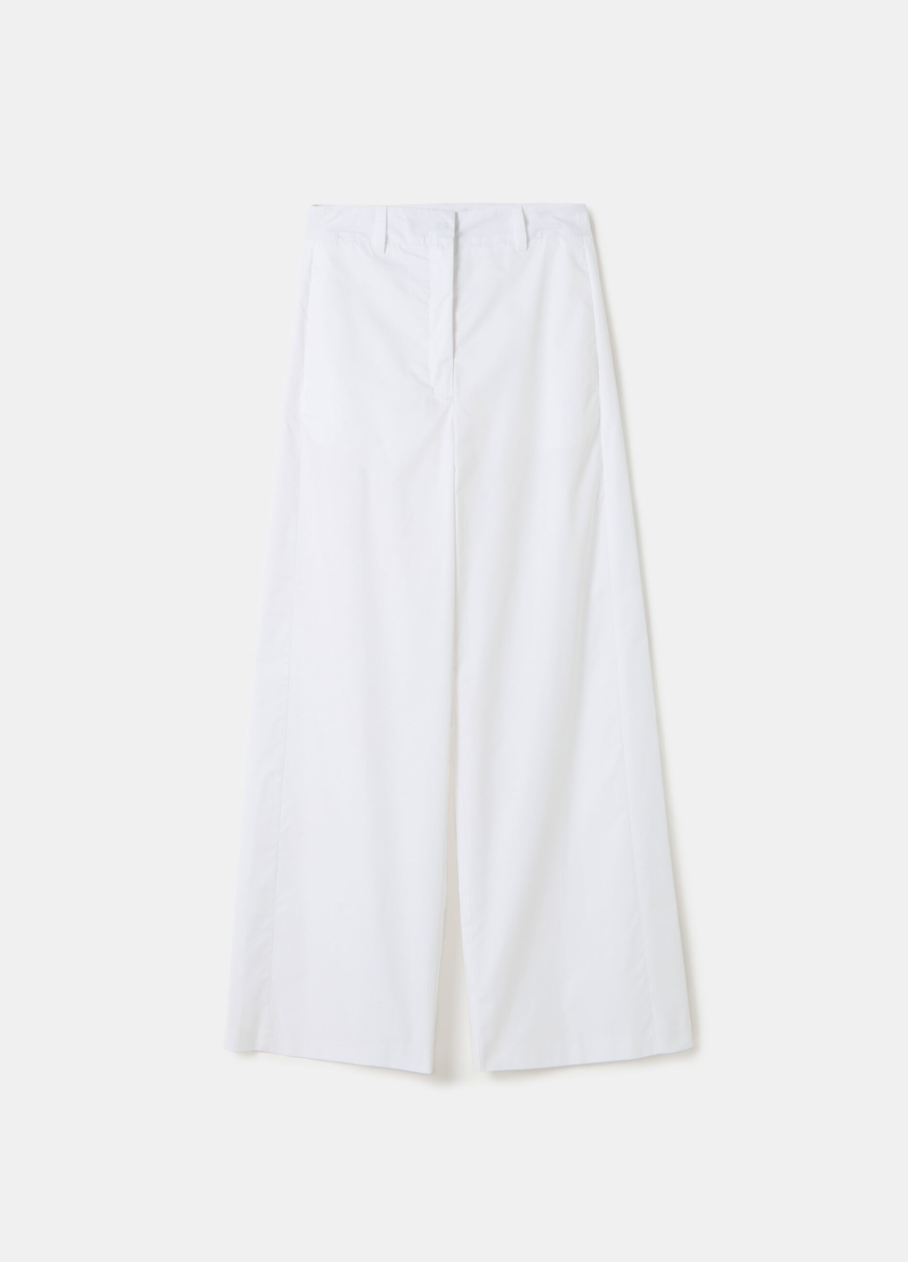 Stefanel Pantalone straight fit a vita alta Offerta temporanea