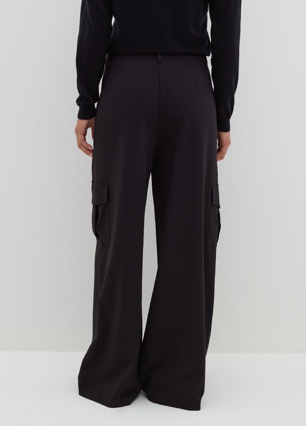 Stefanel Pantalone cargo in poly viscosa stretch Liquidazione