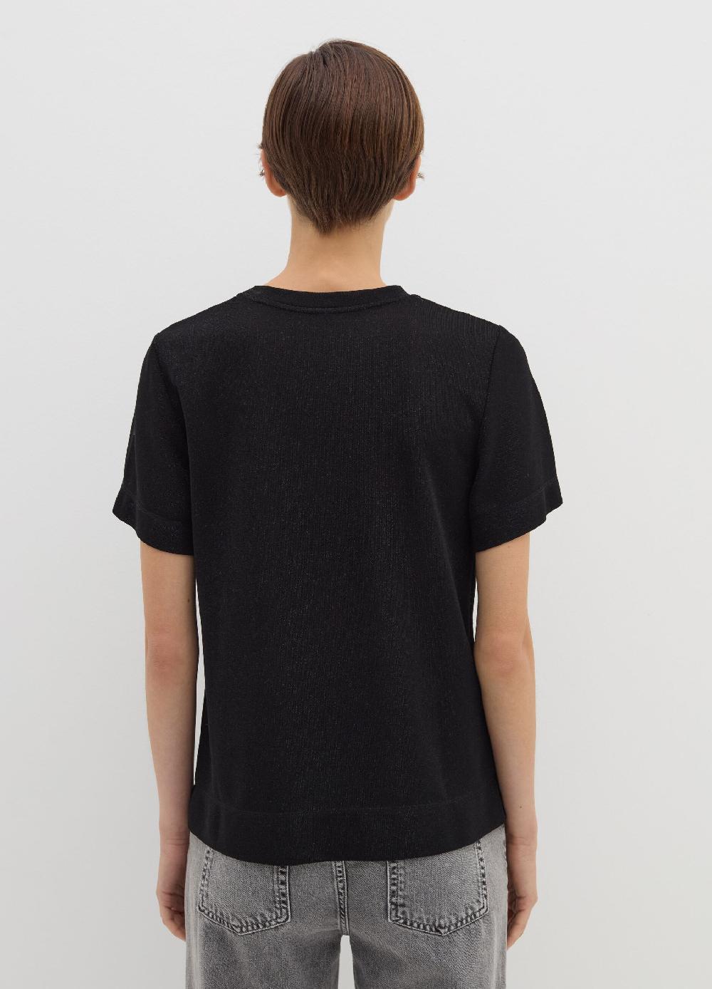 Stefanel T-shirt in lurex con spacchetti Offerte speciali