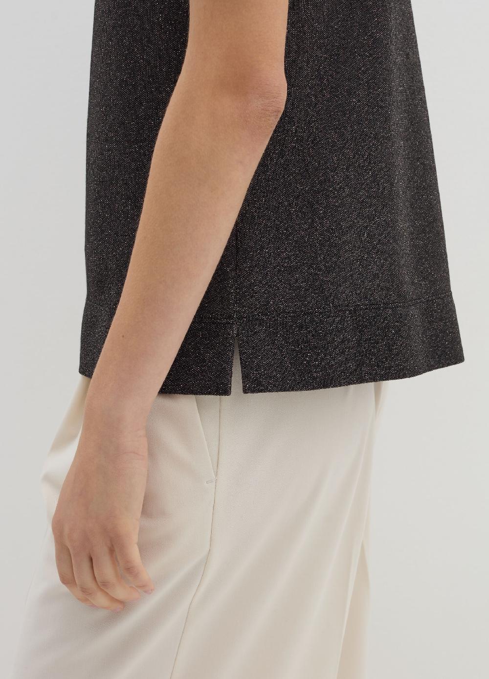 Stefanel T-shirt in lurex con spacchetti Enormi risparmi