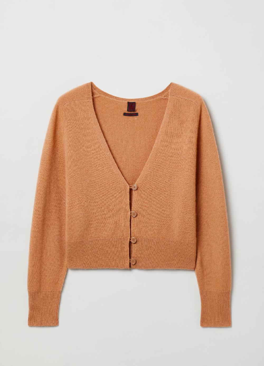 Stefanel Cardigan in cashmere con scollo a V Super Saving Price