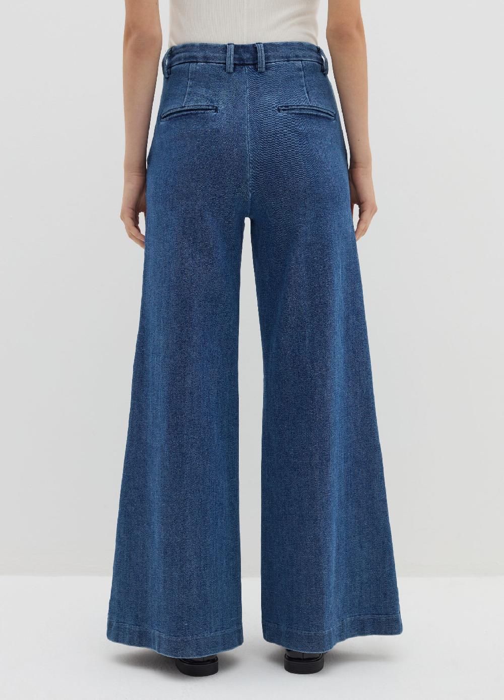 Stefanel Jeans a gamba larga rinsed Rilascio limitato