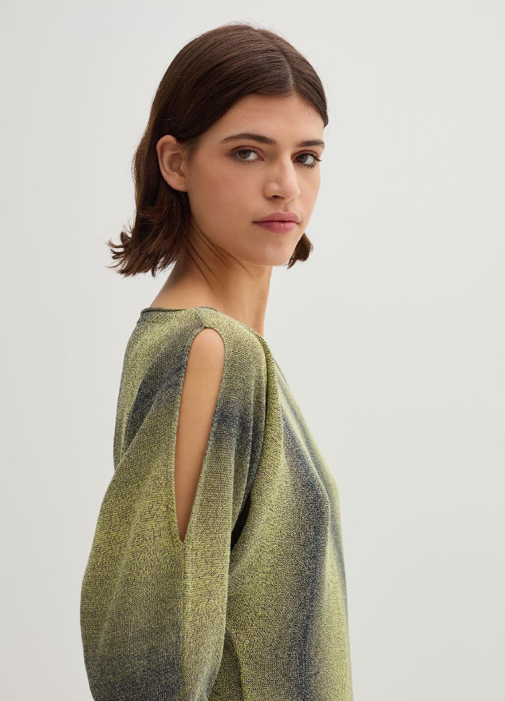 Stefanel Maglia space dyed con scollo a barca Fino al 50% di sconto