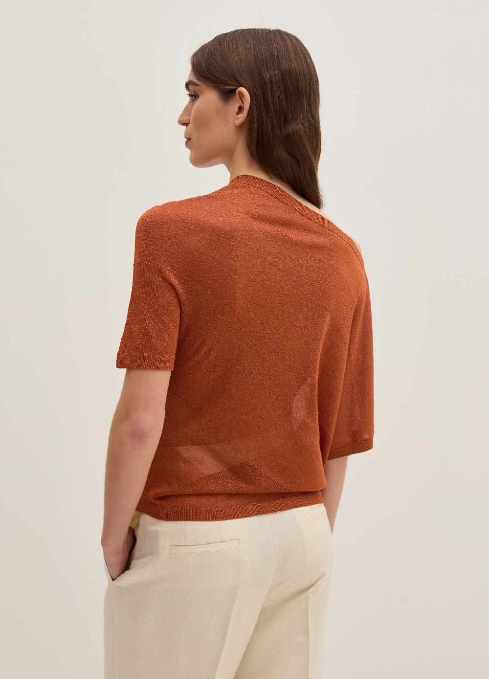 Stefanel Maglia a costine in lurex Sconti questo mese