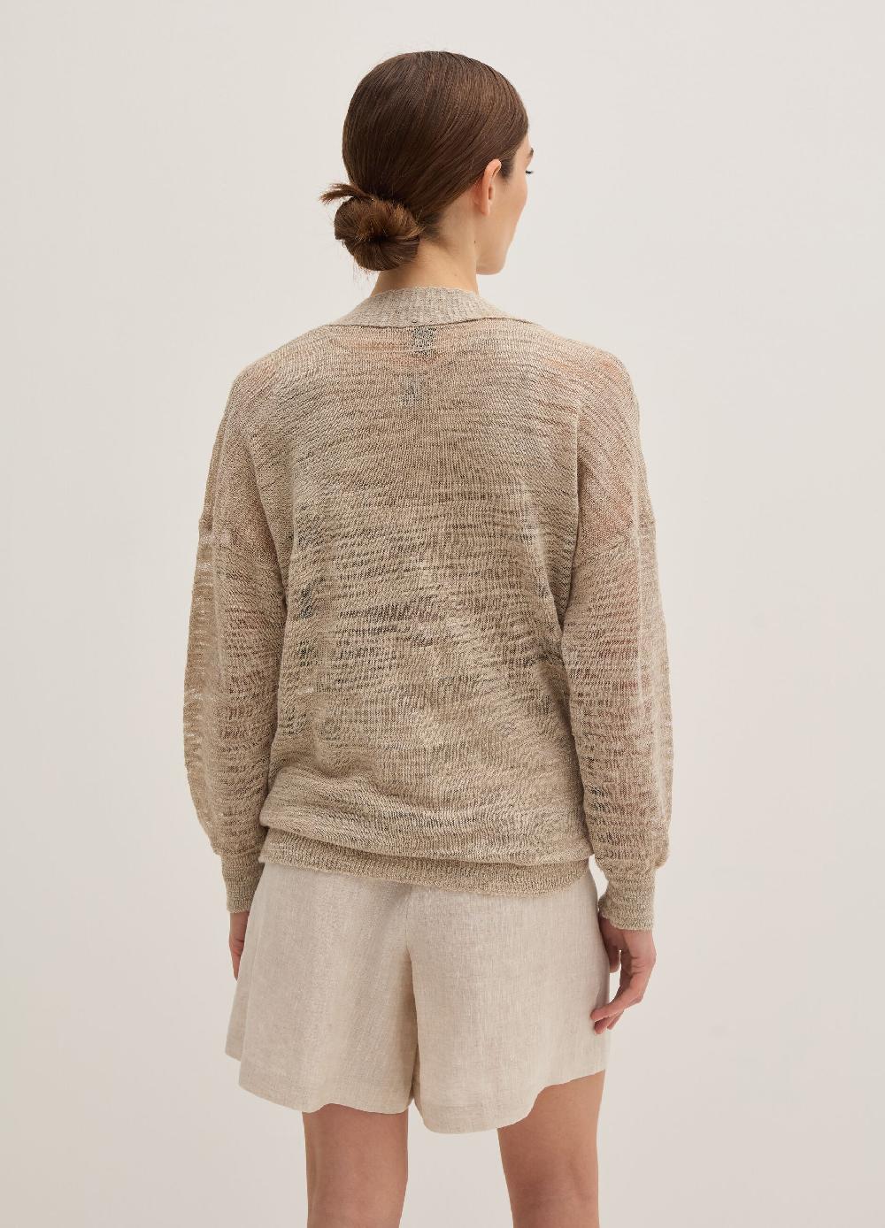 Stefanel Cardigan oversize in shantung Pezzi Unici