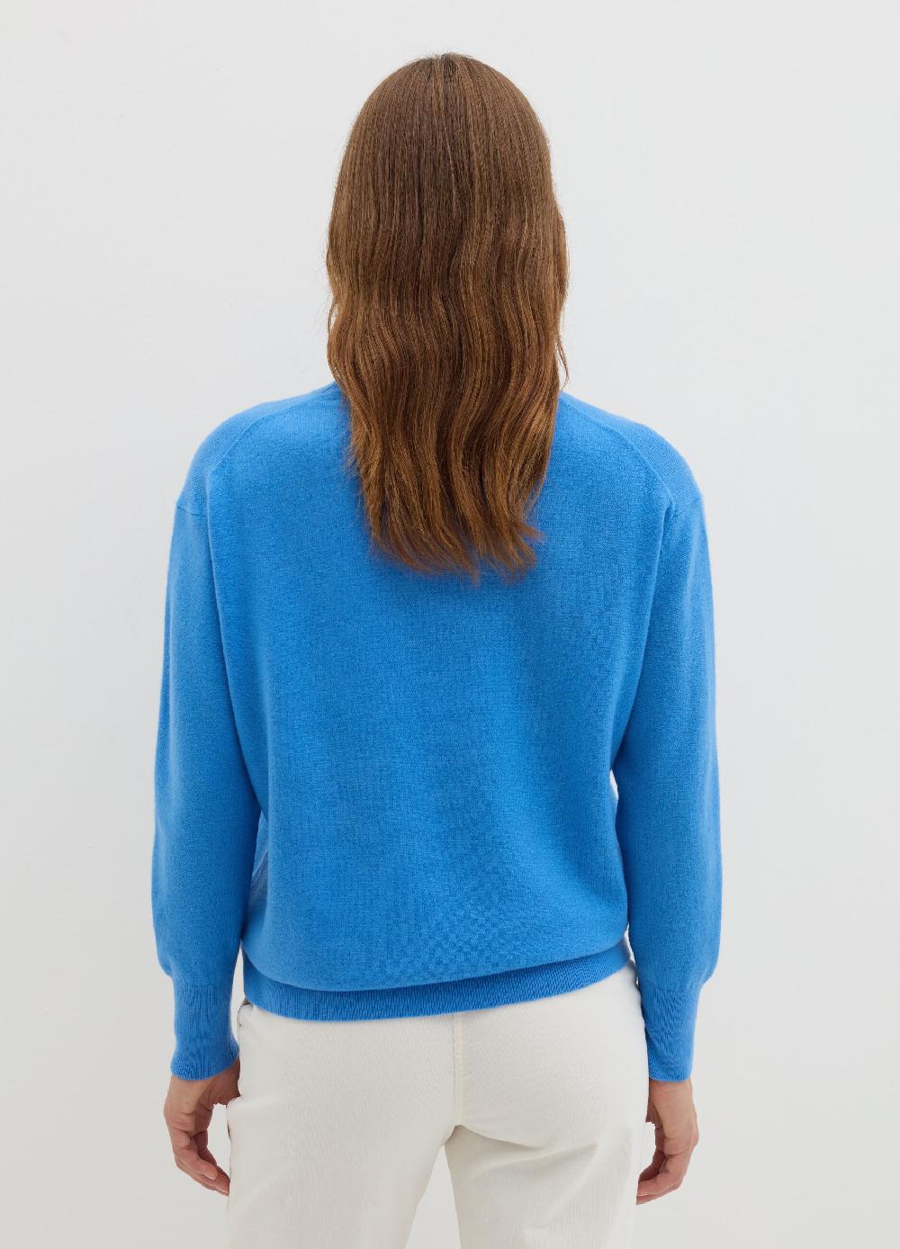 Stefanel Pullover girocollo in lana cardata Affare Del Giorno