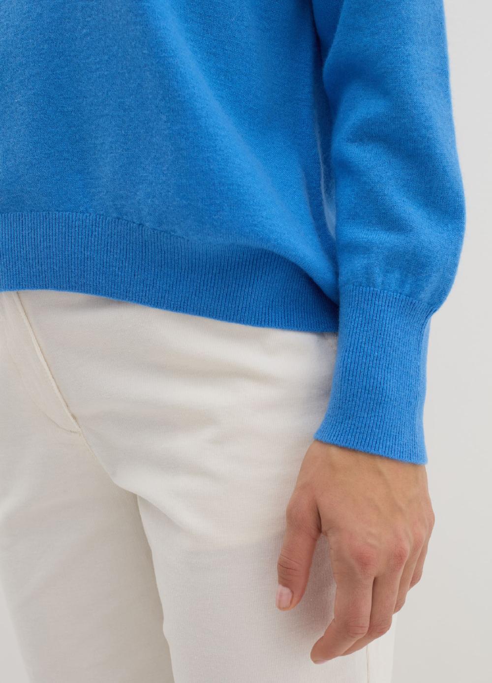Stefanel Pullover girocollo in lana cardata Affare Del Giorno
