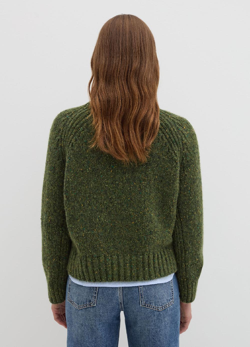 Stefanel Pullover in filato bottonato di misto seta Convenienza
