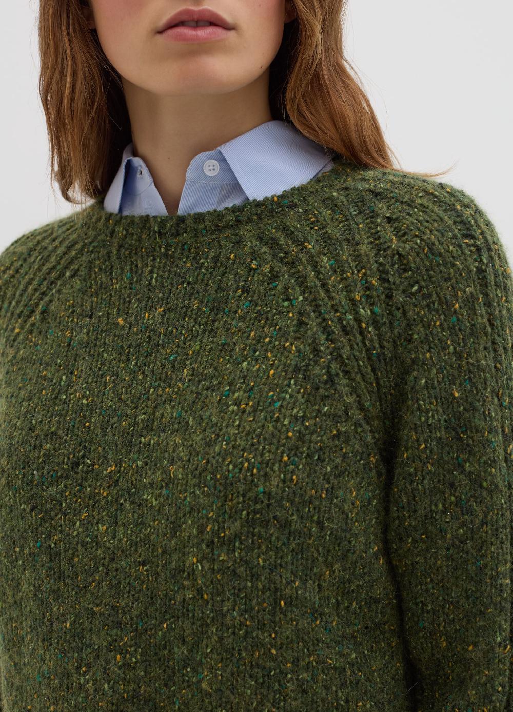 Stefanel Pullover in filato bottonato di misto seta Convenienza