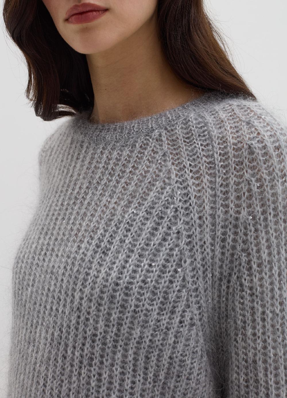 Stefanel Pullover con micro paillettes Novità