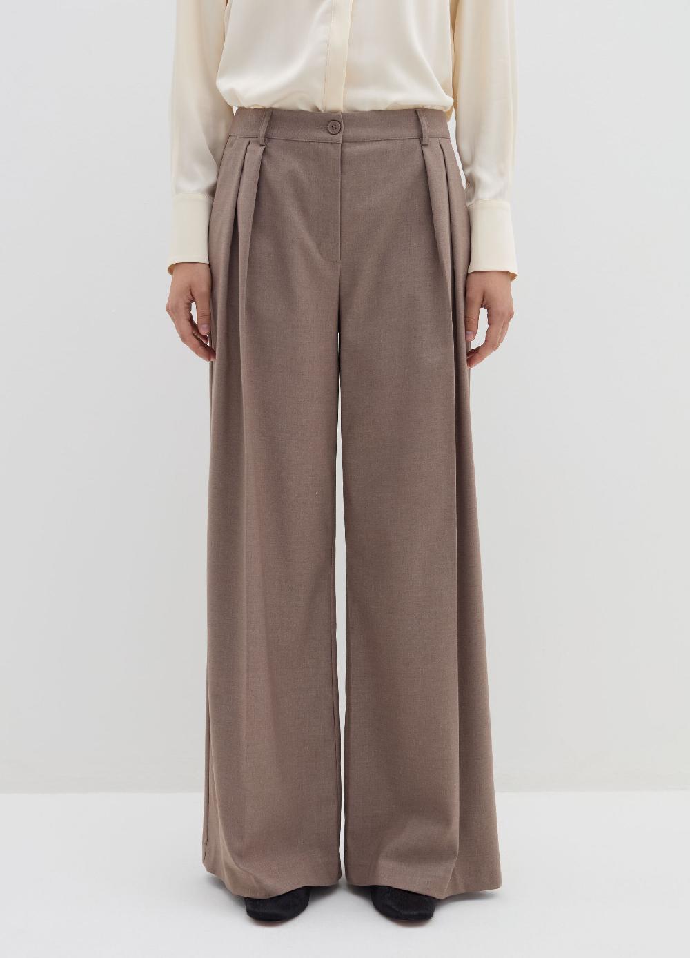 Stefanel Pantalone loose fit con pinces Outlet
