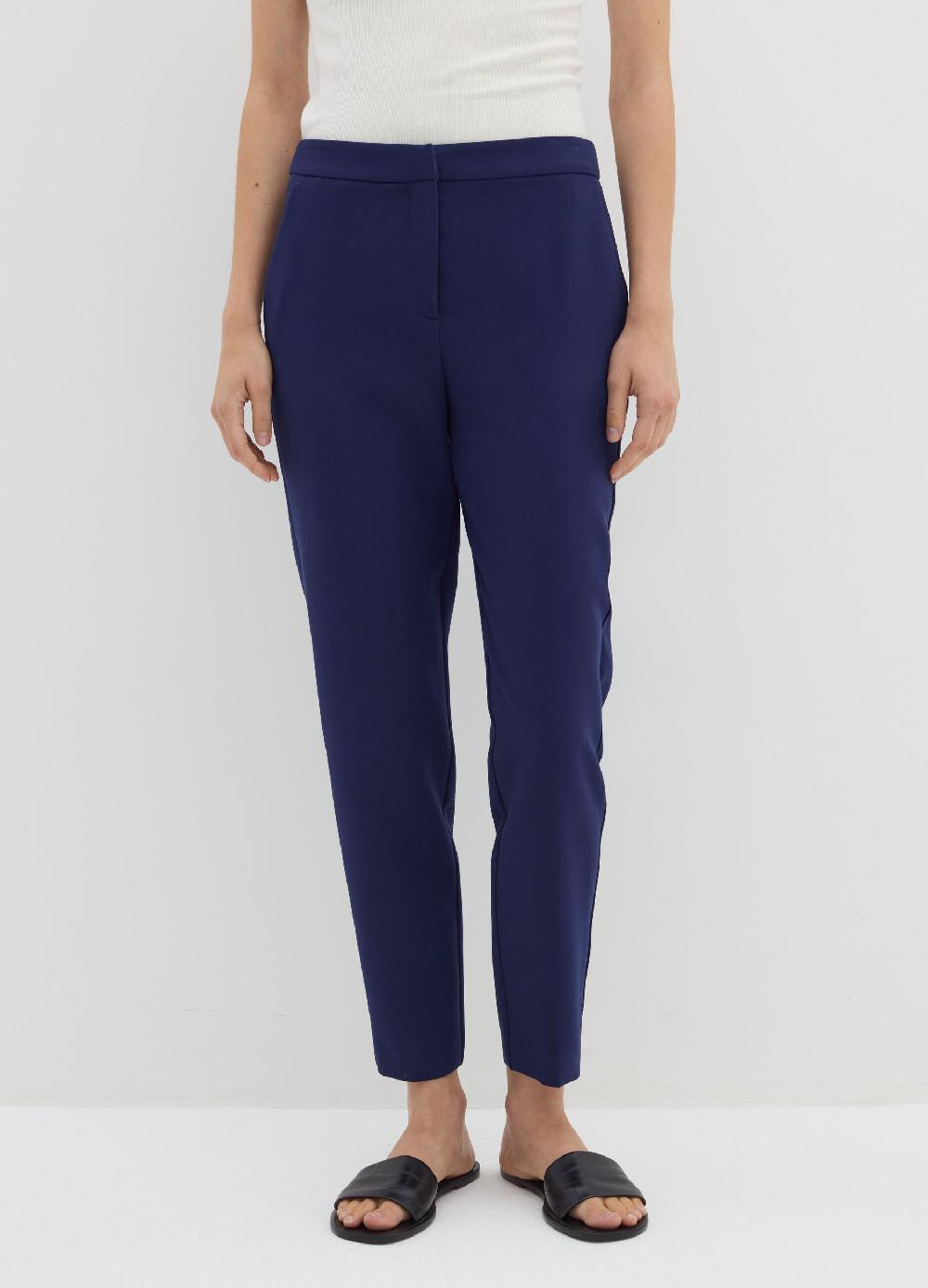 Stefanel Pantalone a sigaretta in crêpe doppia Offerte