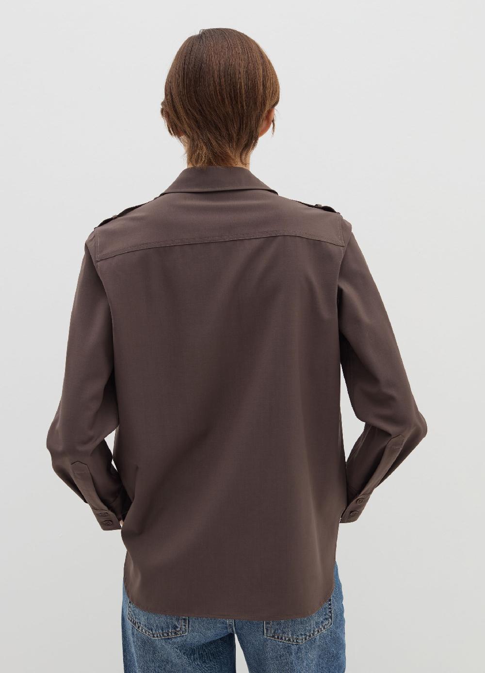 Stefanel Camicia utility con tasche Vendita Calda