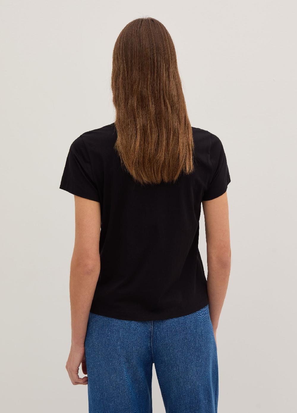 Stefanel T-shirt in jersey di cotone Supima Latest fashion