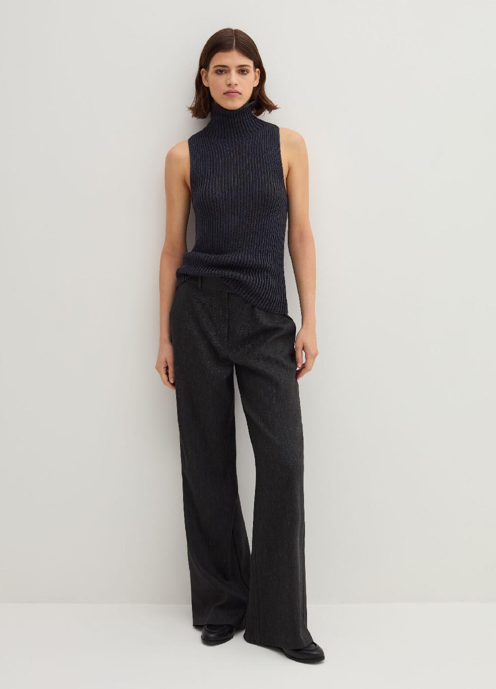 Stefanel Pantalone palazzo wide leg Offerte esclusive
