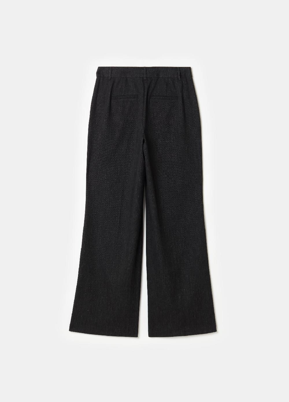 Stefanel Pantalone palazzo wide leg Offerte esclusive