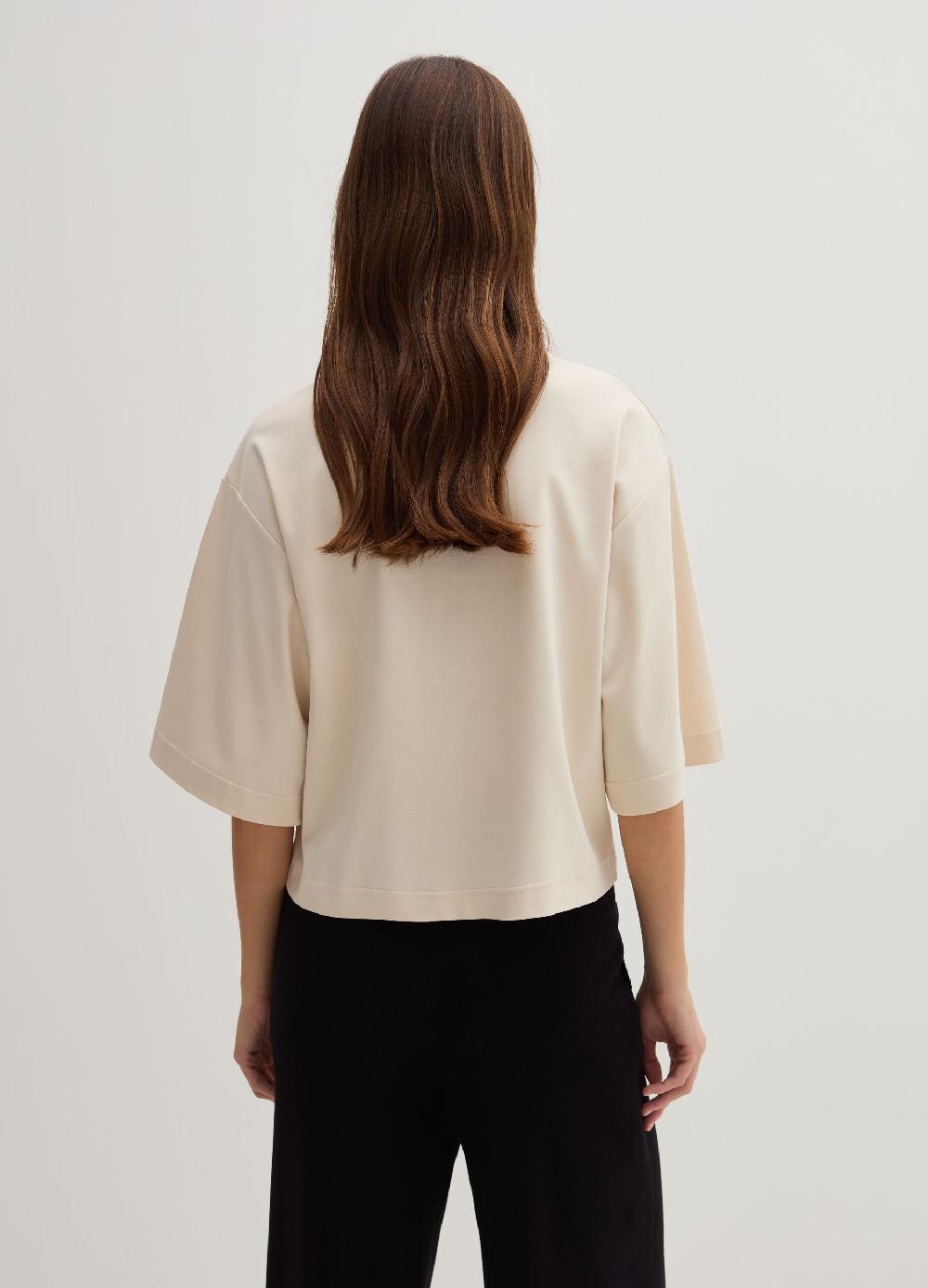 Stefanel T-shirt boxy fit in cotone Bestseller