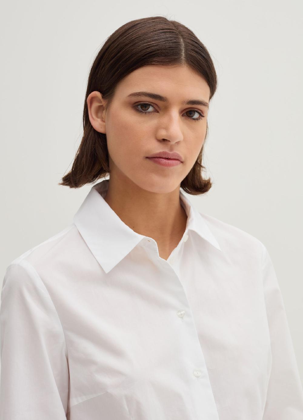 Stefanel Camicia slim fit in popeline Liquidazione