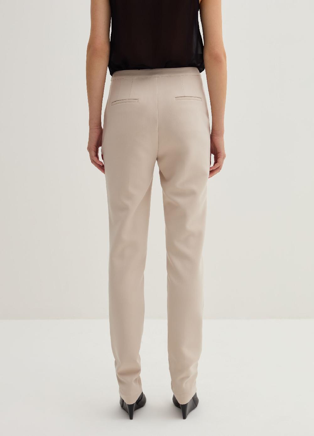 Stefanel Pantalone skinny fit in crêpe doppia Enormi risparmi