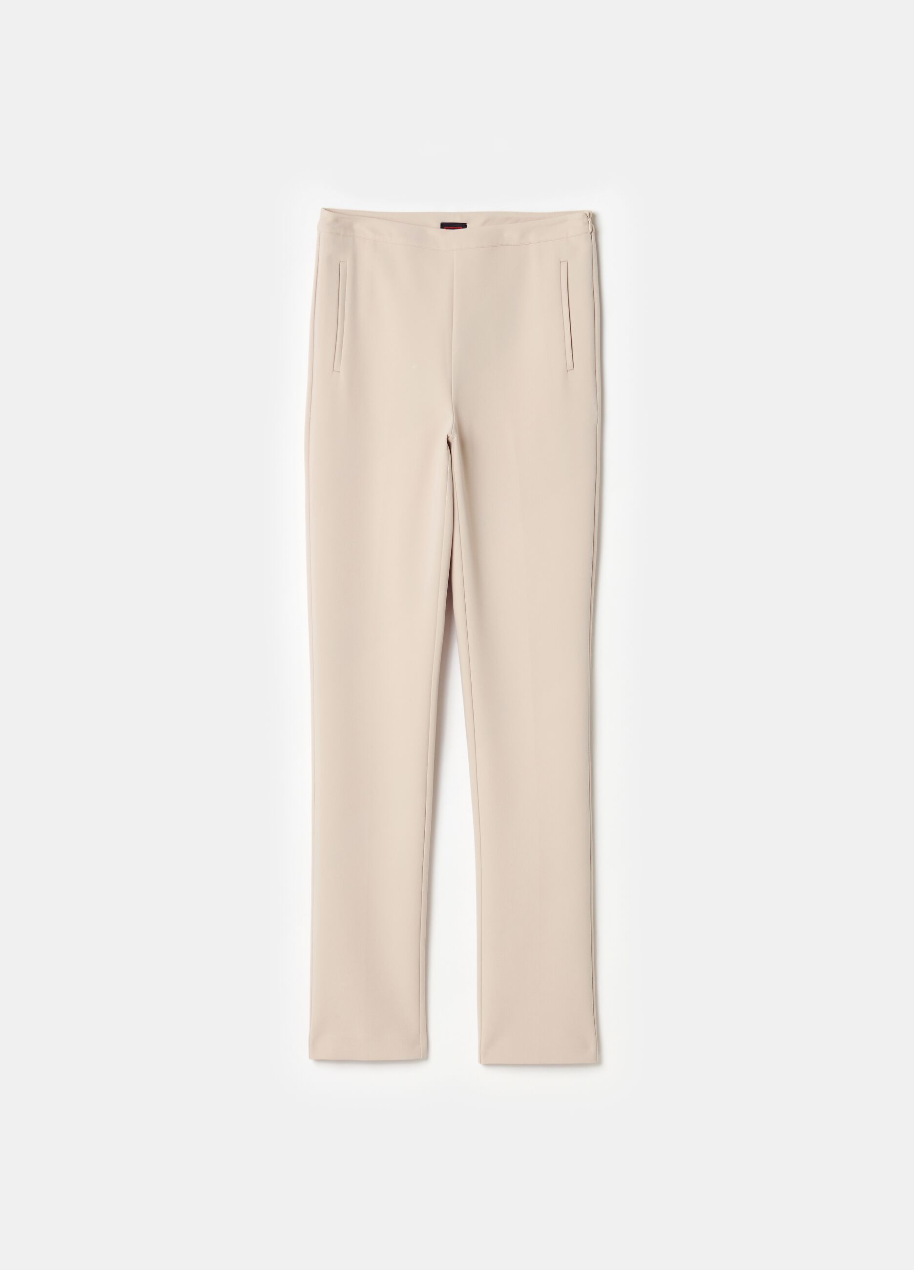 Stefanel Pantalone skinny fit in crêpe doppia Enormi risparmi
