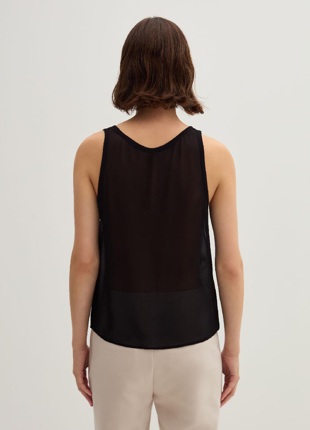 Stefanel Top in georgette Sconti VIP