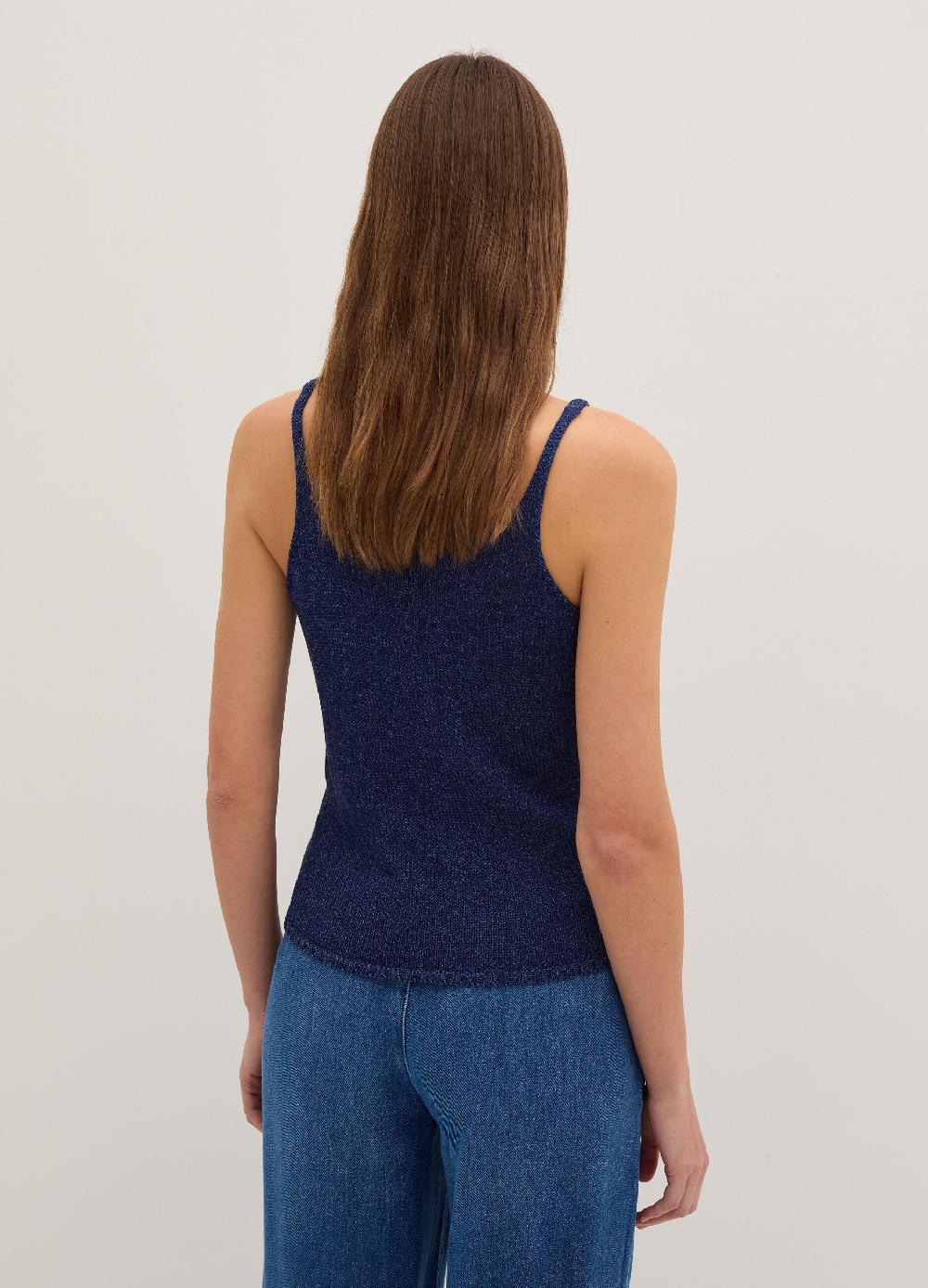 Stefanel Tank top in cordonetto senza cuciture ACQUISTA ORA