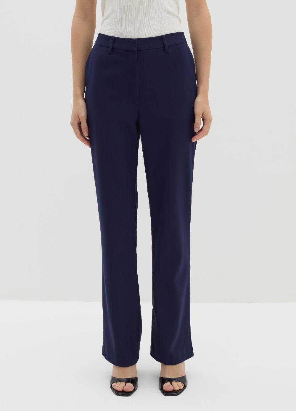 Stefanel Pantalone flare fit in flanella Fino al 65% di sconto