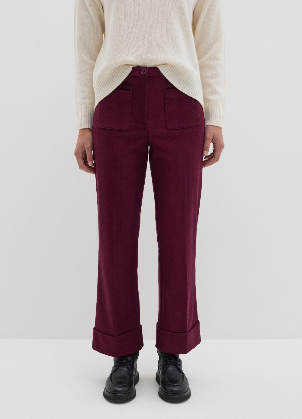 Stefanel Pantalone crop in twill stretch Trasporto libero internazionale