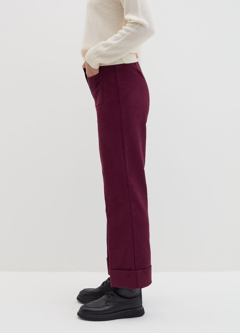 Stefanel Pantalone crop in twill stretch Trasporto libero internazionale